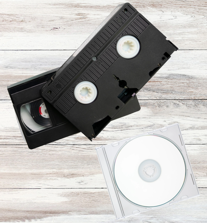 Video tape and CD